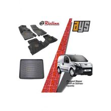 Rizline Peugeot Bipper 2009 Sonrası 3D Havuzlu Paspas + Bagaj Havuzu