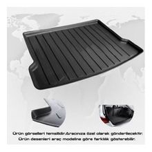 Rizline Peugeot Parter Tepe 2008 Sonrası 3D Paspas Bagaj Havuzu