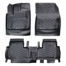Rizline Peugeot Rifter 2024 Model Siyah 3D Havuzlu Paspas