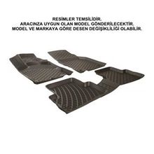 Rizline Renault Kango Multix 2015 Siyah 3D Havuzlu Paspas