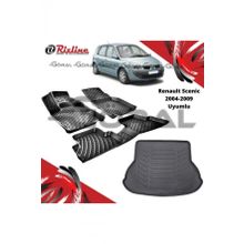 Rizline Renault Scenic 2004-2009 Uyumlu Paspas ve Bagaj Havuzu Set