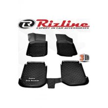 Rizline Seat Leon 1998 - 2005 Arası Siyah 4 Parça Set 3D Havuzlu Paspas