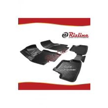 Rizline Seat Leon Siyah STW 2013-2020 Arası 4 Parça 3D Havuzlu Paspas