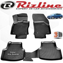 Rizline Seat Leon STW 3D 2013-2020 Siyah Havuzlu Paspas
