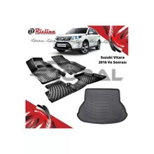 Rizline Suzuki Vitara 2016 ve Sonrası Paspas ve Bagaj Havuzu Set