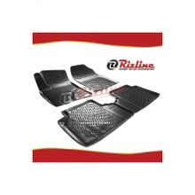Rizline Toyota Avensis Siyah Sedan 2009-2016 Arası 4 Parça 3D Havuzlu Paspas