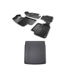 Rizline Volkswagen Passat CC 2008-2011siyah 3D Havuzlu Paspas