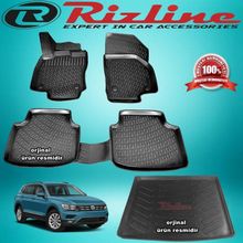 Rizline Volkswagen Tiguan 2015 Sonrası 3D Paspas Bagaj Havuzu