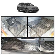 Rizline Volkswagen Tiguan 2024 ve Sonrası 3D Siyah Havuzlu Paspas
