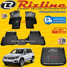 Rizline Volkswagen Tiguan Havuzu 2007 2015 Siyah 3D Bagaj Havuzu