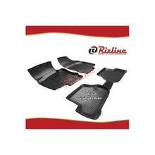 Rizline VW Golf 5 Siyah HB 2004-2009 Arası 4 Parça 3D Havuzlu Paspas