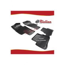 Rizline VW Passat 3C B6 Siyah Variant 2005-2010 Arası 4 Parça 3D Havuzlu Paspas
