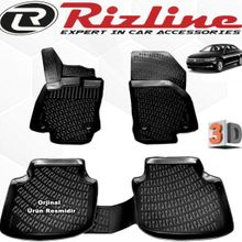Rizline VW Passat B8 Sedan 2015 - 2020 Arası Siyah 4'lü Set 3D Havuzlu Paspas