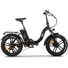 RKS RSI-X Pro Siyah Katlanabilir Elektrikli Bisiklet