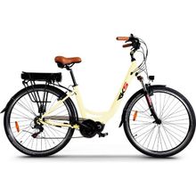 RKS YS8 Beyaz (Krem) Elektrikli Bisiklet