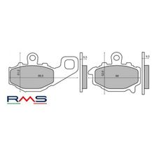 Rms Kawasaki Z 1000 2015 ve Sinter Metal Öncesi Arka Fren Balata