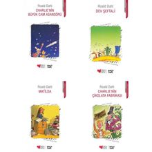 Roald Dahl Çocuk Edebiyatı Seçkisi 4 Kitap - Can Yayınları
