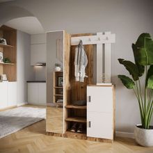 Robin Home Lenka Çam Vestiyer Portmanto Ayakkabılık