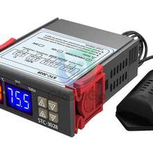 Robot Diyarı STC-3028 220V Isı ve Nem Termostatı Çift Ekran