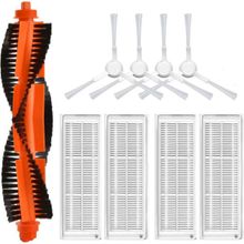 Robotyedek Xiaomi Mop Pro Styj02ym Beyaz Uyumlu 9 Parça Set Yedek Mopsuz Fırça Hepa Filtre Mop