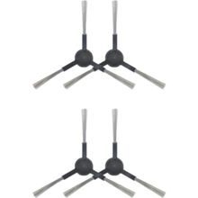 Robotyedek Xiaomi Mop Pro Styj02ym Siyah Uyumlu 4 Adet Yedek Yan Fırça