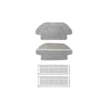 Robotyedek Xiaomi Mop Pro Styj02ym Siyah Uyumlu 4 Parça Yedek Mop ve Hepa Filtre