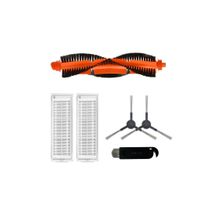 Robotyedek Xiaomi Mop Pro Styj02ym Siyah Uyumlu 6 Parça Yedek Mopsuz Fırça Hepa Filtre