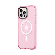 Rock iPhone 14 Pro Max Shield Serisi MagSafe Pembe Anti Shock Kılıf