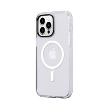 Rock iPhone 14 Pro Shield Serisi MagSafe Anti Shock Beyaz Kılıf