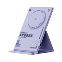 Rock W50 MagSafe Standlı Mor Kablosuz Şarj Cihazı