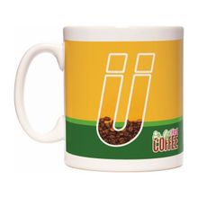 Rock'n Fox Ü Harfli Kahve Tasarımlı Baş Harf First Coffee Kupa Bardak
