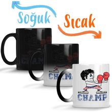 Rocky Boks Champ Sihirli Porselen Kupa
