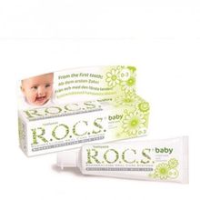 Rocs Baby Floridsiz 3 yaş Papatya Özlü Diş Macunu