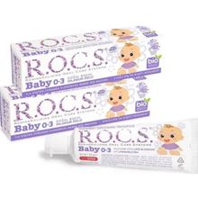 Rocs Baby Ihlamur Özlü 2x45 gr 0-3 Yaş Diş Macunu