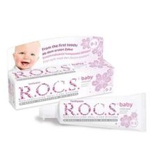 Rocs Ihlamur Özlü 0-3 Yaş Floridsiz 35 ml Bebek Diş Macunu
