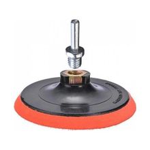 Rodex 115 mm M14 Deliksiz Cırt Zımpara Disk Tabanı Altlığı + Pim Matkap Aparatı Seti