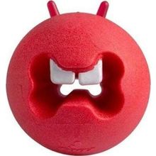Rogz Toyz Fred Traktatiebal Çiğneme Topu Kırmızı 6.4 cm Diş Bakım Köpek Oyuncağı