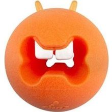 Rogz Toyz Fred Traktatiebal Çiğneme Topu Turuncu 6.4 cm Diş Bakım Köpek Oyuncağı