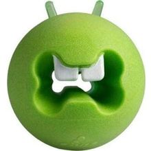 Rogz Toyz Fred Traktatiebal Çiğneme Topu Yeşil 6.4 cm Diş Bakım Köpek Oyuncağı