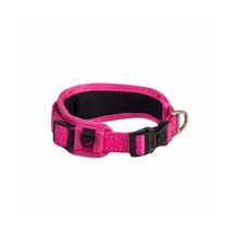 Rogz Utility Gevoerde Halsband Pembe 2.5x37-54 cm Dolgulu Köpek Boyun Tasması