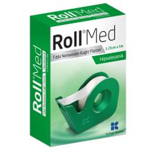 Roll Med 1.25 cm 5 mt Tıbbi Nonwoven Hipoalerjenik Kağıt Flaster