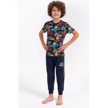 RolyPoly Enjoy Summer Lacivert Erkek Çocuk Pijama Takım
