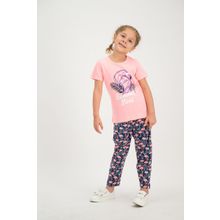 RolyPoly Pembe Kız Çocuk Pijama Takımı