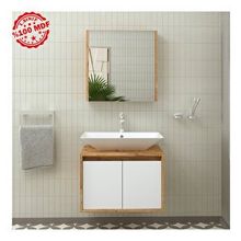 Roomart 2 Kapaklı Lavabolu 65 cm Asma Banyo Dolap Takımı