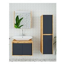 Roomart Lavabolu 65 cm Banyo Dolabı Boy Dolaplı