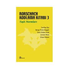 RORSCHACH KODLAMA KITABI 3 YAŞLI NORMLARI - KOLEKTIF