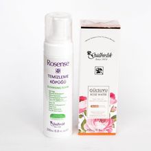 Rosense 250 ml Gülbirlik Doğal Gülsuyu + 200 ml Temizleme Köpüğü
