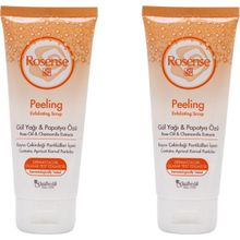 Rosense 2x100 ml Gül Yağı ve Papatya Özlü Peeling