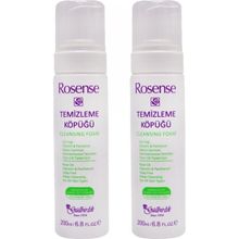 Rosense 2x200 ml Yüz Temizleme Köpüğü