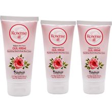 Rosense 3x75 ml Gül Tüp El Kremi